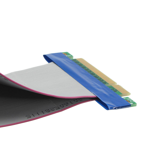 PCI-E PCIE PCI Express 8x to 16x Extension Cable Flex Ribbon 20cm Long