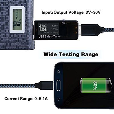 USB Digital Power Meter Tester Multimeter Check Test Current Voltage Monitor