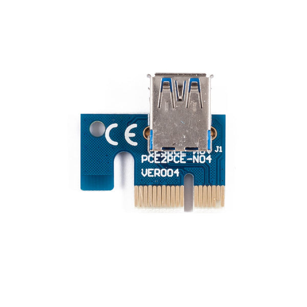 6 pcs PCIE PCI-E Express 16x To 1x 2x 4x 8x 16x Riser Card for bitcoin miner