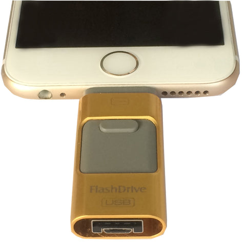 64 GB USB i-Flash iFlash Flash Drive Memory OTG For Ipad Iphone Ipod IOS Android
