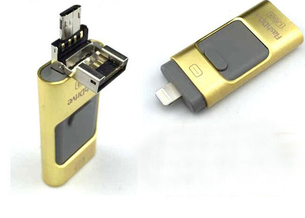 64 GB USB i-Flash iFlash Flash Drive Memory OTG For Ipad Iphone Ipod IOS Android