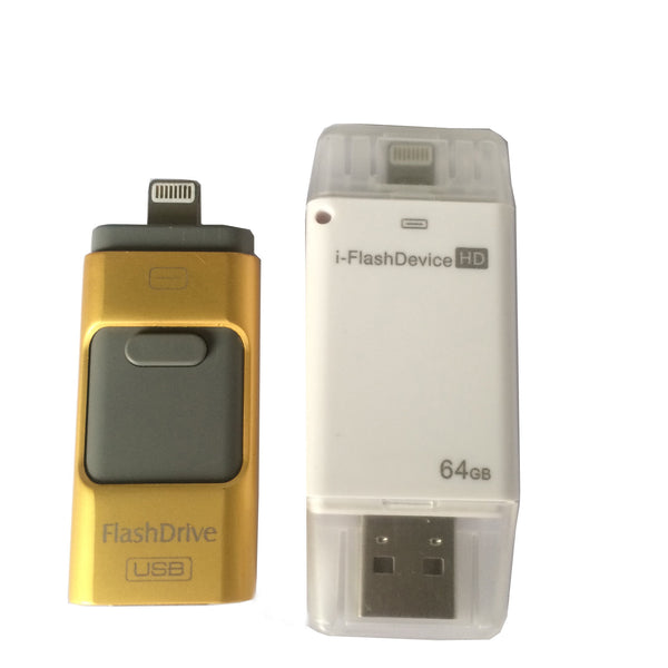64 GB USB i-Flash iFlash Flash Drive Memory OTG For Ipad Iphone Ipod IOS Android