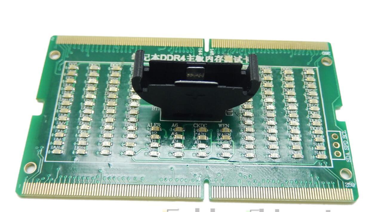 Laptop DDR4 Test Card Board SO UDIMM Out LED Mainboard Motherboard Repair Tester