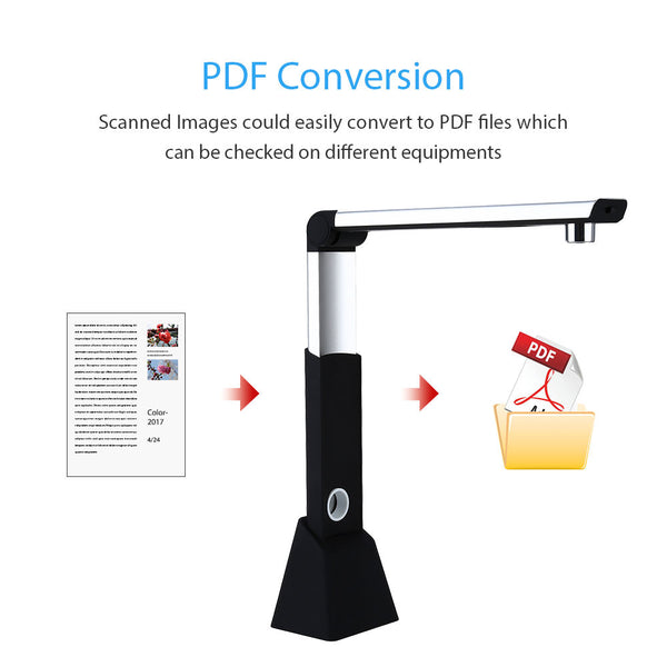 A3 A4 A5 10 M Scan Scanning Document Book Photo ID Video Project Scanner Camera