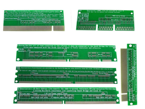 PC 168 pin SD 184 pin DDR 244 pin DDR2 Memory PCI AGP PCIE Slot Tester