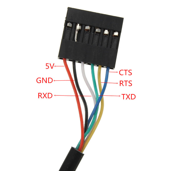 6 Pin FTDI FT232RL USB To Serial Program Adapter Module USB TO TTL RS232 Arduino