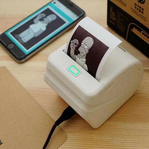 New Mobile Phone Wireless Remote Printing Photo USB WiFi Thermal Paper Printer