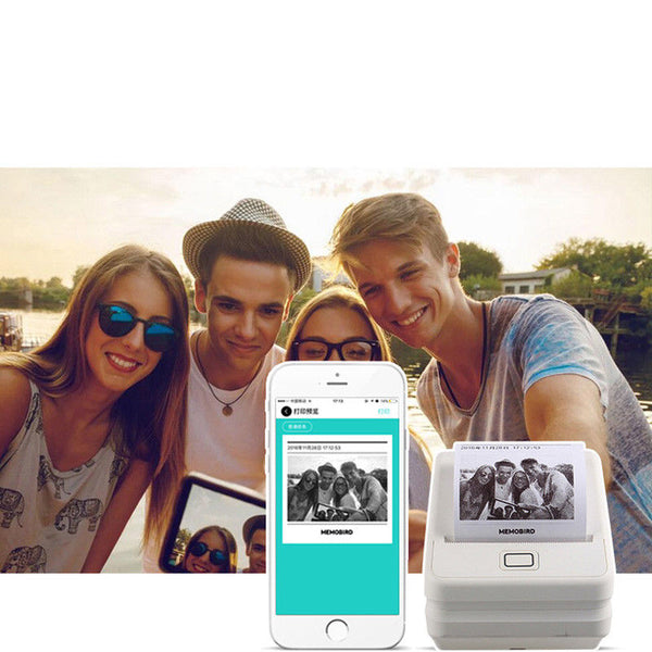 New Mobile Phone Wireless Remote Printing Photo USB WiFi Thermal Paper Printer