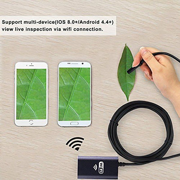 Android iPhone 5M WIFI Leakage Inspection Camera Endoscope Waterproof Borescope