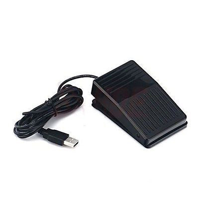 USB Foot Pedal Video Game Racing PC Control Controller Hands Free Camera switch