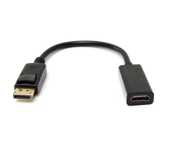 DP Displayport Male to HDMI Female Converter Adapter Cable for PC HP DELL HD TV