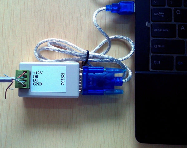 Wiegand converter RS232 Port Signal to WG bidirectional transmission ASCII text