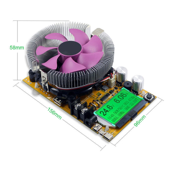 Convenient Tester CPU Electronic Discharge Capacity Battery 150W Current Load