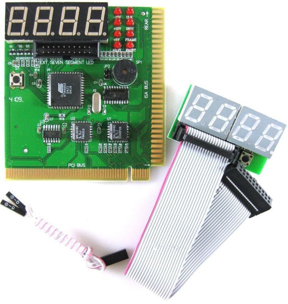 Motherboard Analyzer Test Diagnostic Post Card Tester Computer Board ISA PC PCI