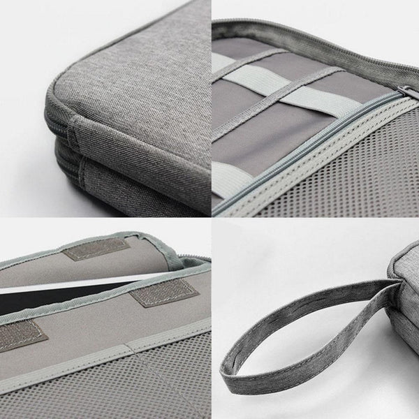 Travel Mobile Kit Case Big Capacity Storage Bag Digital Gadget USB Data Cable