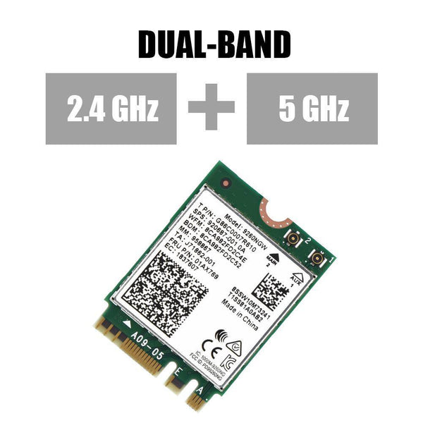 Intel Wireless AC 9260 NGFF M2 Dual Band 802.11ac WiFi Bluetooth 5.0 MF Card