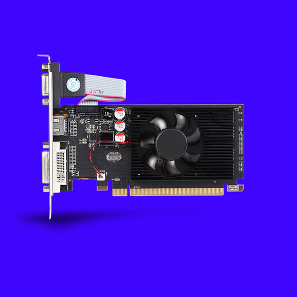 PCI Express GPU HD6450 2GB DDR3 HDMI Graphic Video Graphics Display Game Card