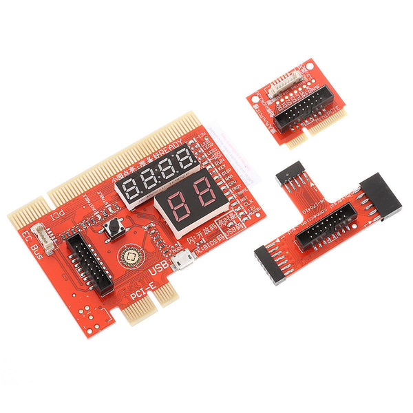 PCI PCIE MiniPCIE LPC EC Motherboard Diagnostic Analyzer POST Card Tester PC Notebook