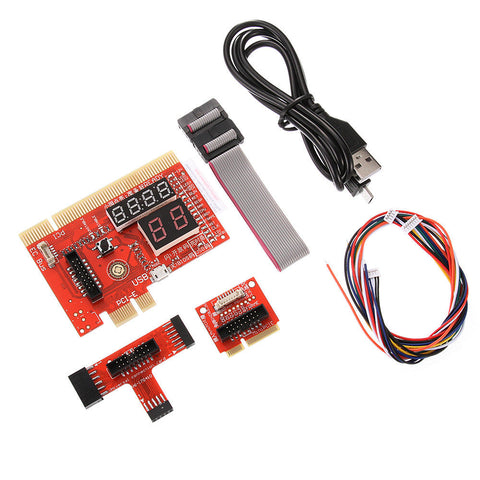 PCI PCIE MiniPCIE LPC EC Motherboard Diagnostic Analyzer POST Card Tester PC Notebook