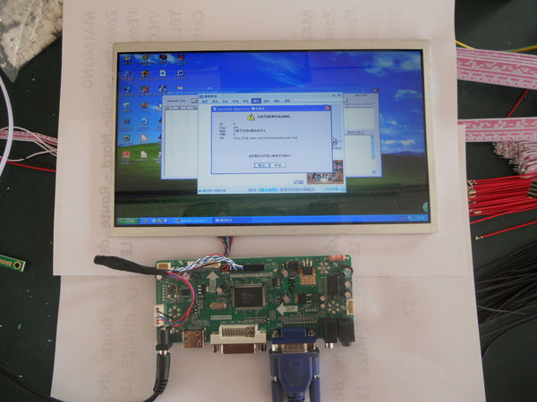 10.1" LCD Monitor VGA HDMI USB touch Screen Panel for POS Shop Query Terminals