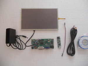 10.1" LCD Monitor VGA HDMI USB touch Screen Panel for POS Shop Query Terminals