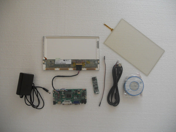 10.1" LCD Monitor VGA HDMI USB touch Screen Panel for POS Shop Query Terminals