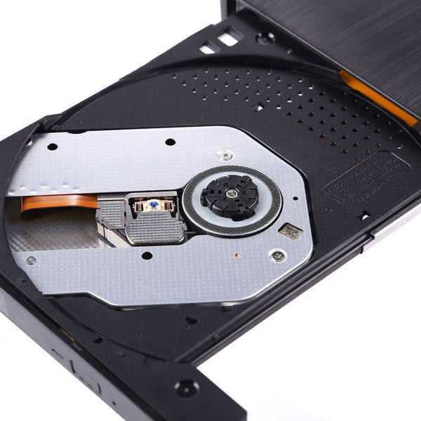 Slim External PC Laptop USB 3.0 DVD RW CD Writer Drive Disk Burner Reader Player