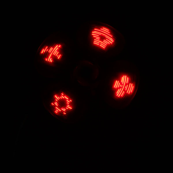 Programmable Program Message Flexible Mini USB LED Cooling Cool Fan Light Blade