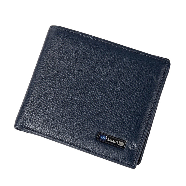 Smart Bluetooth Anti Lost Theft Wallet Leather Alarm GPS Locator Track Tracker