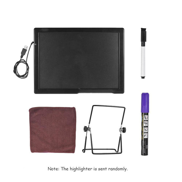 Home Digital USB Drawing Tablet Color Pen Writing Pad NotePad Handwriting Board