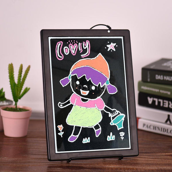 Home Digital USB Drawing Tablet Color Pen Writing Pad NotePad Handwriting Board