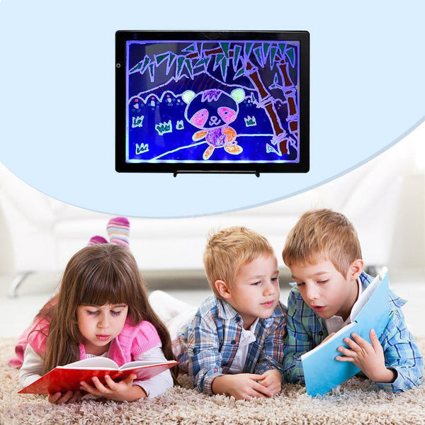 Home Digital USB Drawing Tablet Color Pen Writing Pad NotePad Handwriting Board