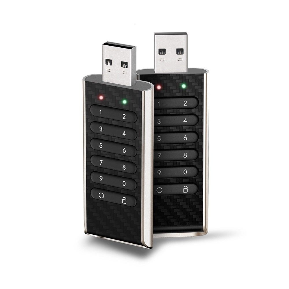 Secure USB Flash Thumb Drive 32GB Key Encryption Encrypted Memory Protect Data
