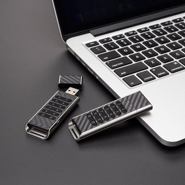 Secure USB Flash Thumb Drive 32GB Key Encryption Encrypted Memory Protect Data