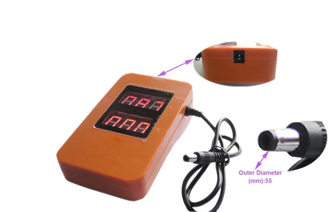 Notebook PSU Power Supply Unit Adaptor Voltage Current Checker Tester w/ LED