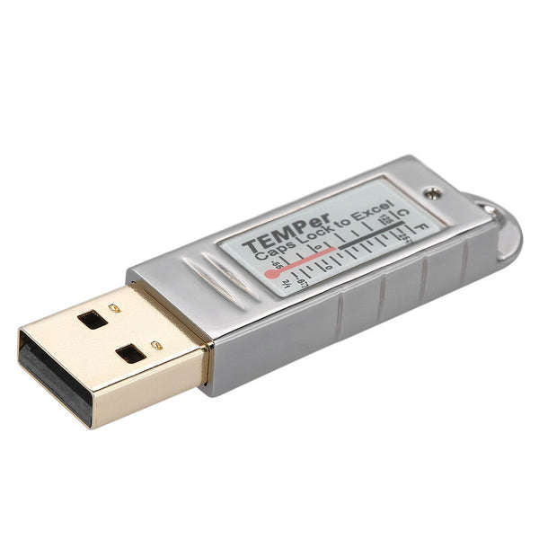 USB PC Thermometer Temperature Record Temp Monitor Sensor Data Logger Recorder