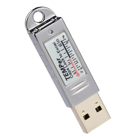USB PC Thermometer Temperature Record Temp Monitor Sensor Data Logger Recorder
