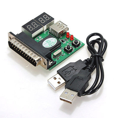 PC LAPTOP Notebook Diagnostic Analyzer 4 Digit Card Motherboard Post CODE Tester