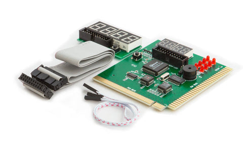 PCI ISA Slot 4 Digit PC Motherboard Debug POST CODE Testing Card Analyzer Tester