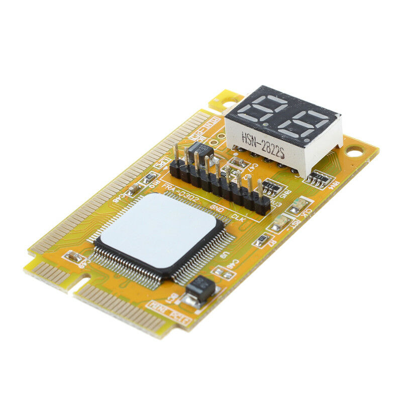 Mini PCI PCI-E LPC PC Notebook LAPTOP Diagnostic Analyzer Post CODE Testing Card