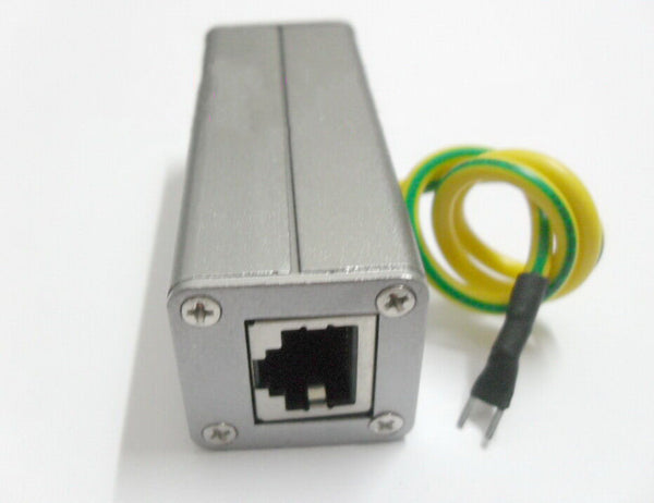 RJ45 Network Ethernet LAN Lightning Thunder Surge Protection Arrester Adapter