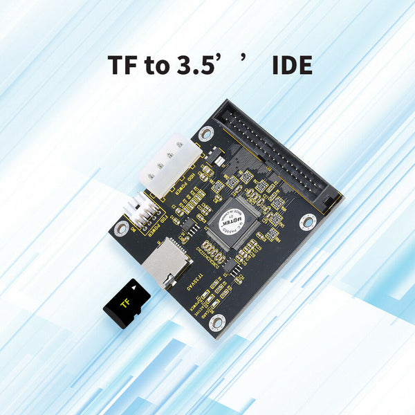 TF T Flash To 3.5" Hard Drive 44 pin IDE Adapter Converter Card ULTRA DMA Mode