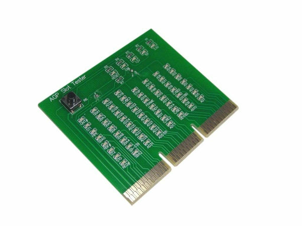 Check AGP Video Display Card Slot PC Motherboard Mainboard LED Tester test Card