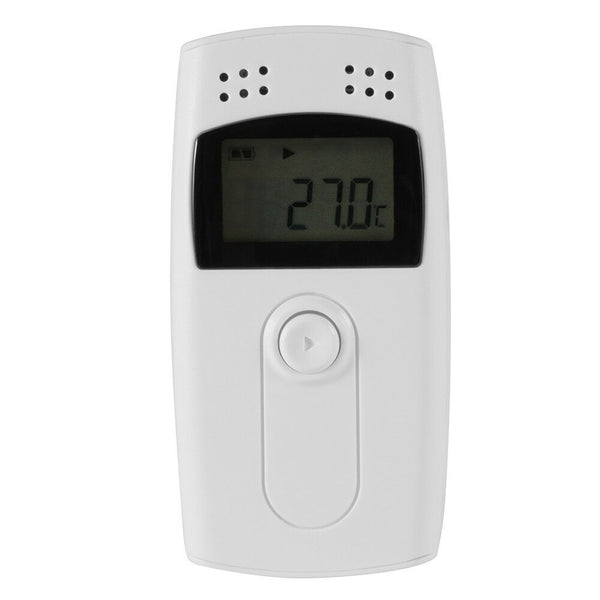 USB Temperature Temp Data Logger LCD Recorder External Sensor Probe Degree C F