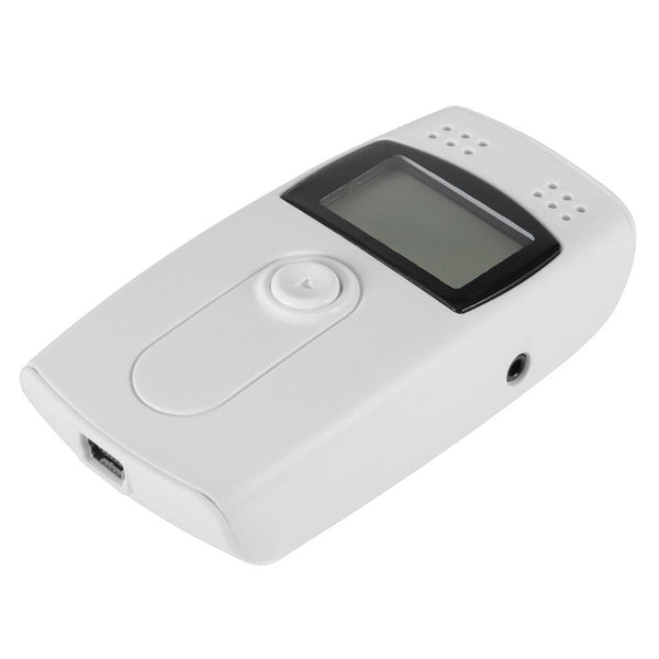 USB Temperature Temp Data Logger LCD Recorder External Sensor Probe Degree C F