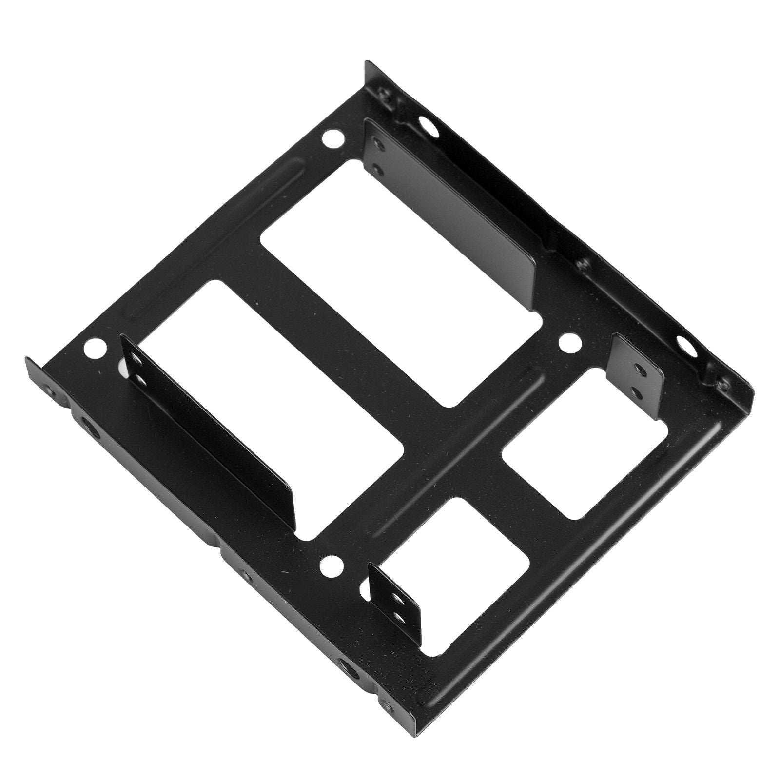 Dual 2.5" SSD HDD to 3.5" Metal Mount PC Casing Hard Drive Bay Bracket Adapter