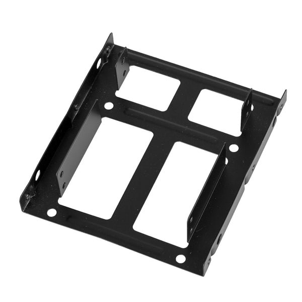 Dual 2.5" SSD HDD to 3.5" Metal Mount PC Casing Hard Drive Bay Bracket Adapter
