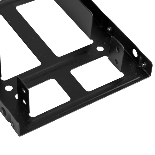 Dual 2.5" SSD HDD to 3.5" Metal Mount PC Casing Hard Drive Bay Bracket Adapter