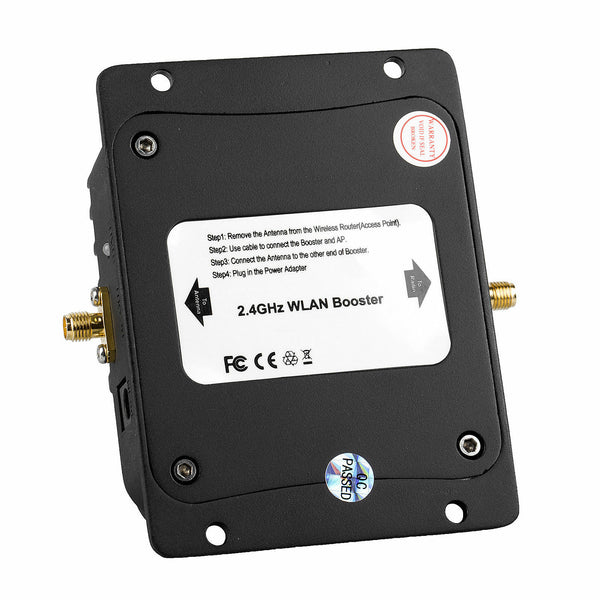 5W 2.4GHz WiFi Wireless Booster Broadband Amplifier Network Extend 6dBi Antenna