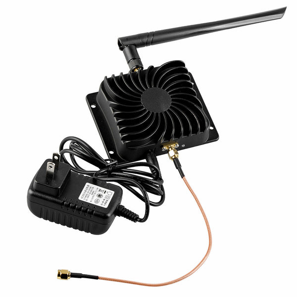 5W 2.4GHz WiFi Wireless Booster Broadband Amplifier Network Extend 6dBi Antenna